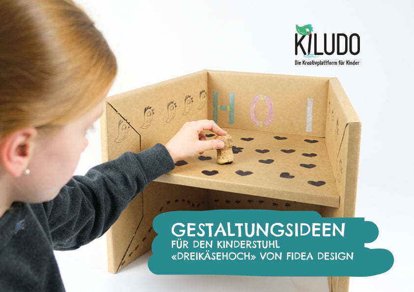 Gestaltungsideen «Fidea-Kinderstuhl Dreikäsekoch»