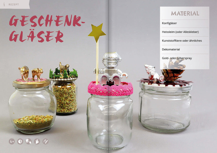 Geschenke im Glas