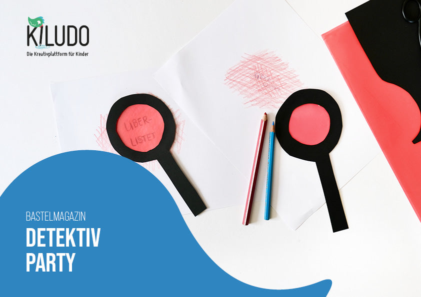 Bastelmagazin «Detektiv-Party»