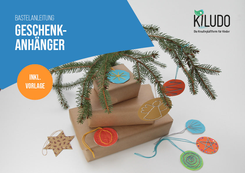 Bastelanleitung «Geschenkanhänger nähen»