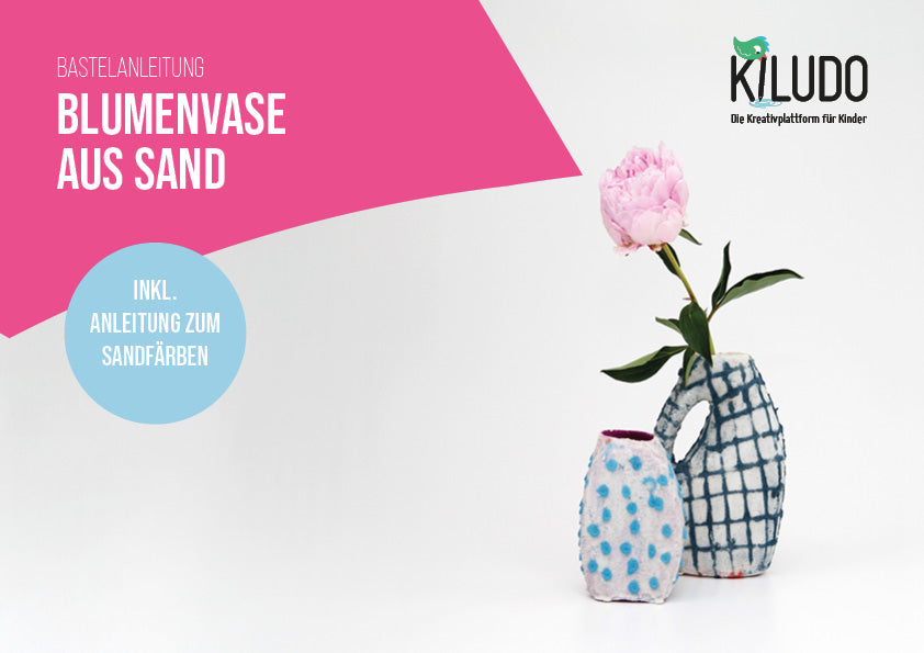 Bastelanleitung «Sandvase»