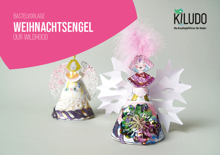 Bastelvorlage «Weihnachtsengel»