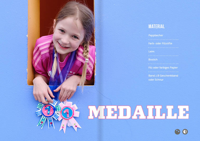 Bastelanleitung «Medaille»