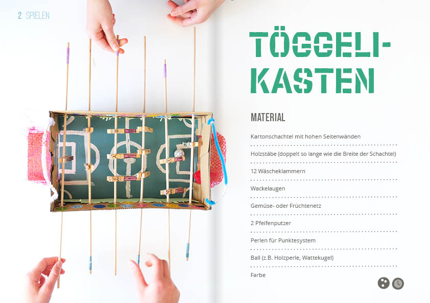 Bastelanleitung «Töggelikasten»