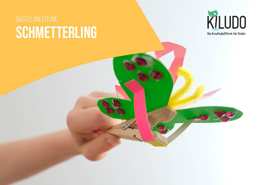 Bastelanleitung «Schmetterling»