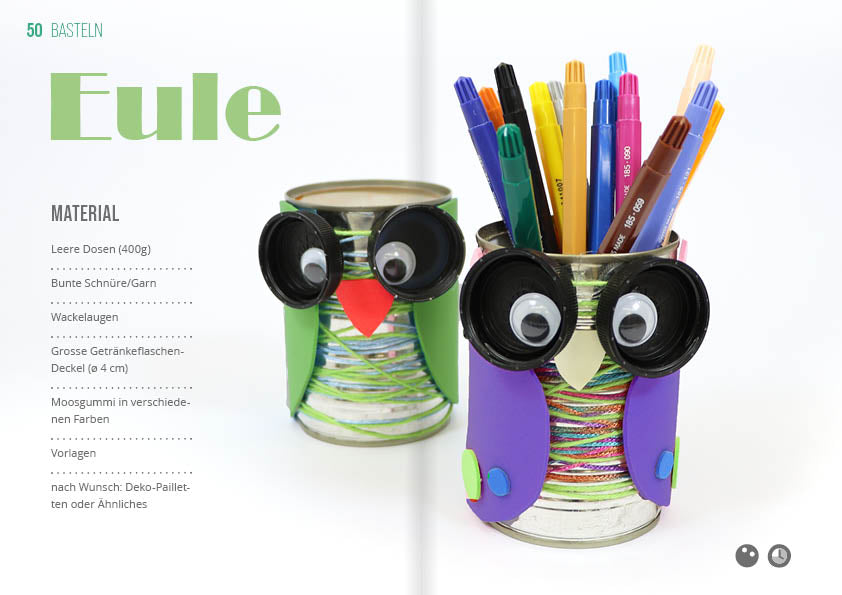 Bastelmagazin «Tiere im Zoo»