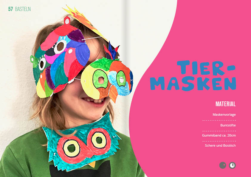 Bastelmagazin «Tiere im Zoo»
