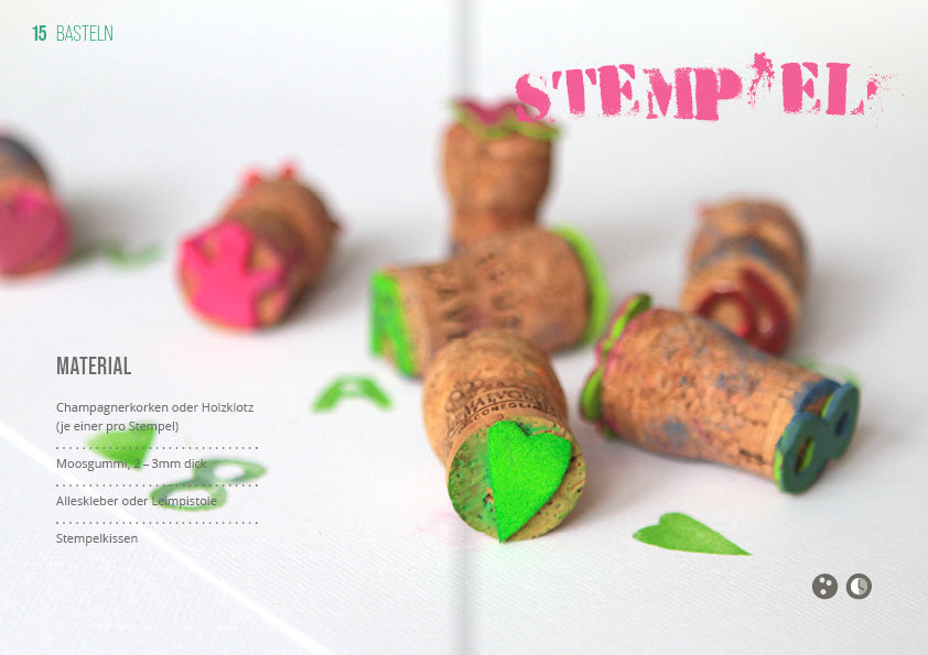 Bastelmagazin «Drucken und Stempeln»