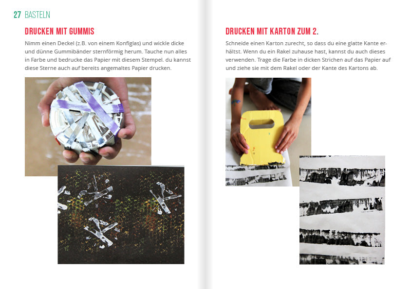 Bastelmagazin «Drucken und Stempeln»