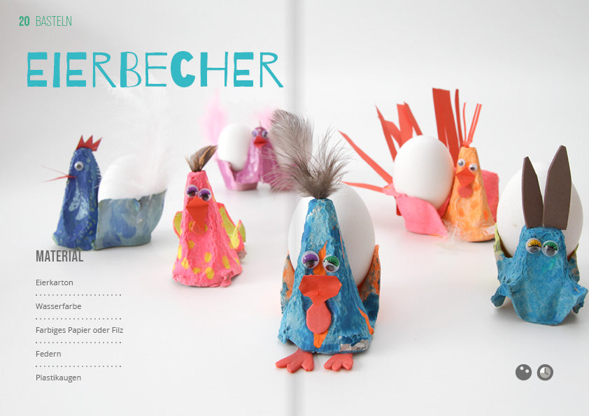 Bastelmagazin «Basteln mit Eierkarton»