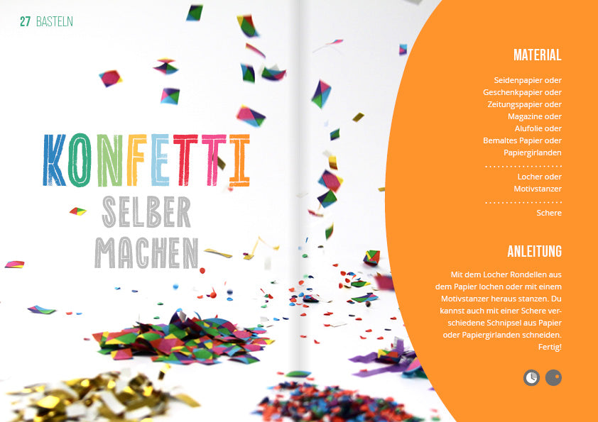 Bastelmagazin «Geburtstagsparty - Deko und Food»