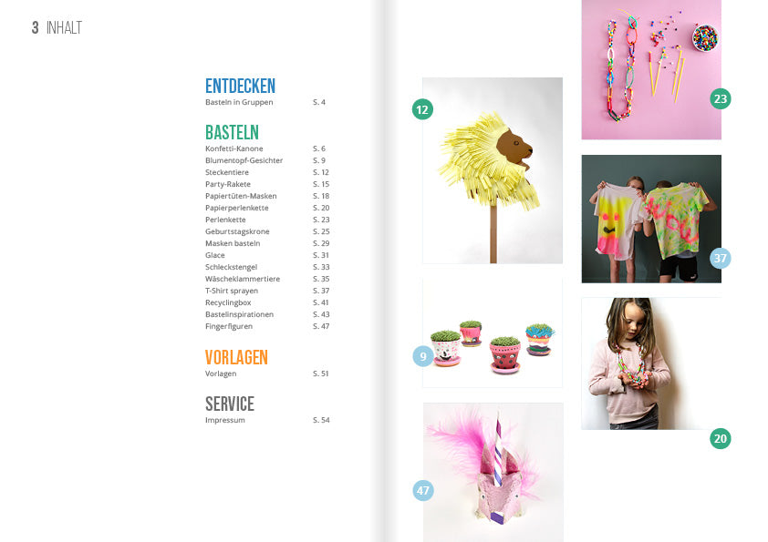 Bastelmagazin «Geburtstagsparty - Basteln & Give-away»