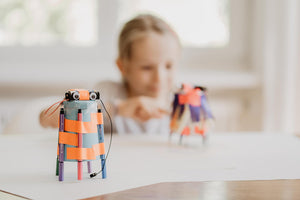KILUDO Bastelboxen Malroboter zum Zuhause basteln