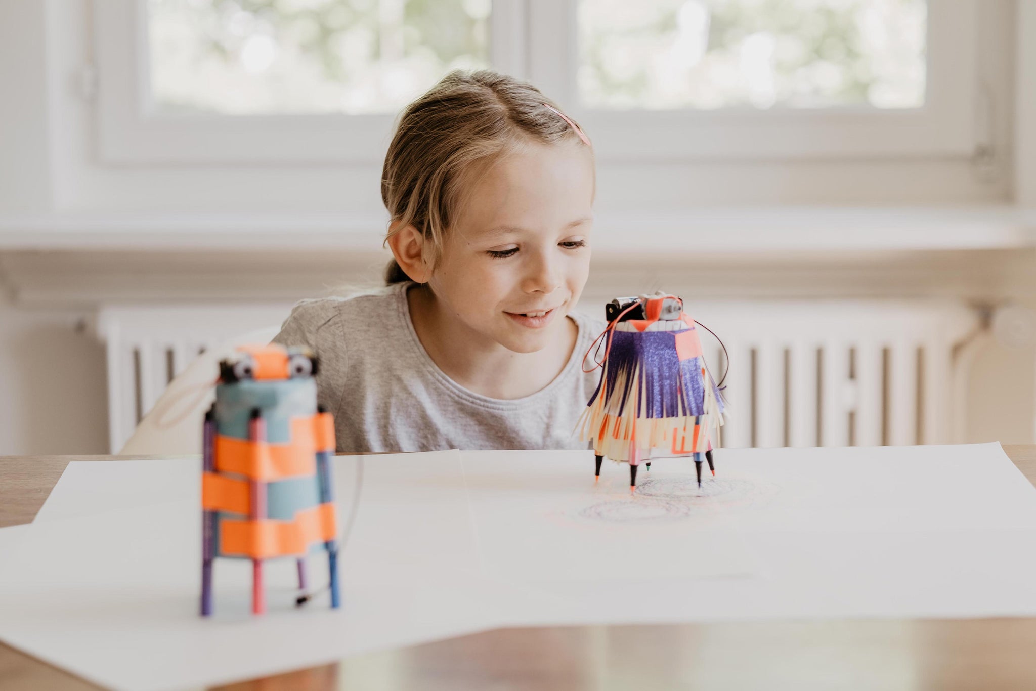 KILUDO Malroboter Bastelidee für Kinder