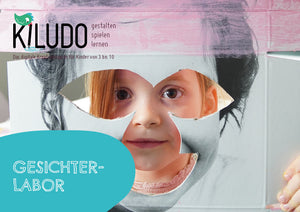 Gesichter bastelmagazin für Kinder