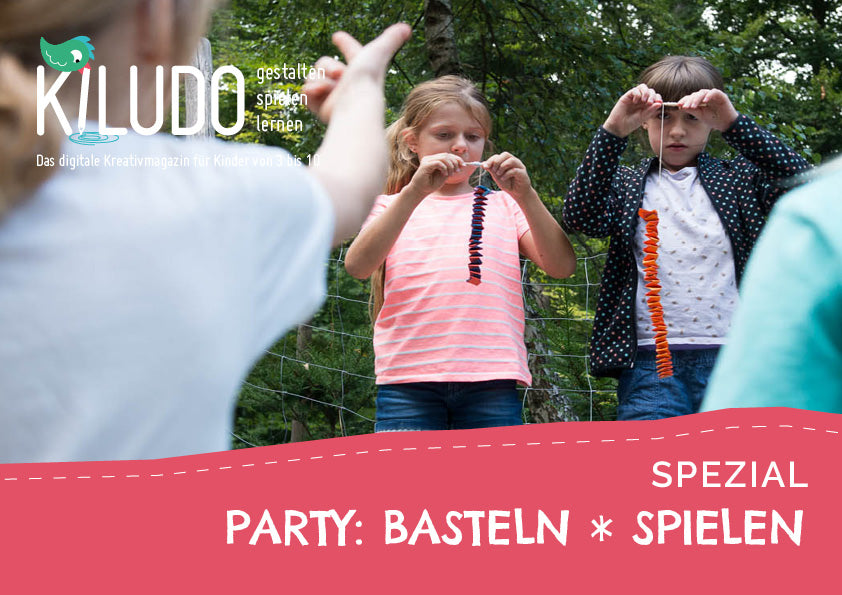 Kindermagazin Partyspiele Basteln