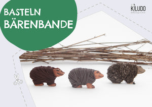 Wickelbären Bastelanleitung