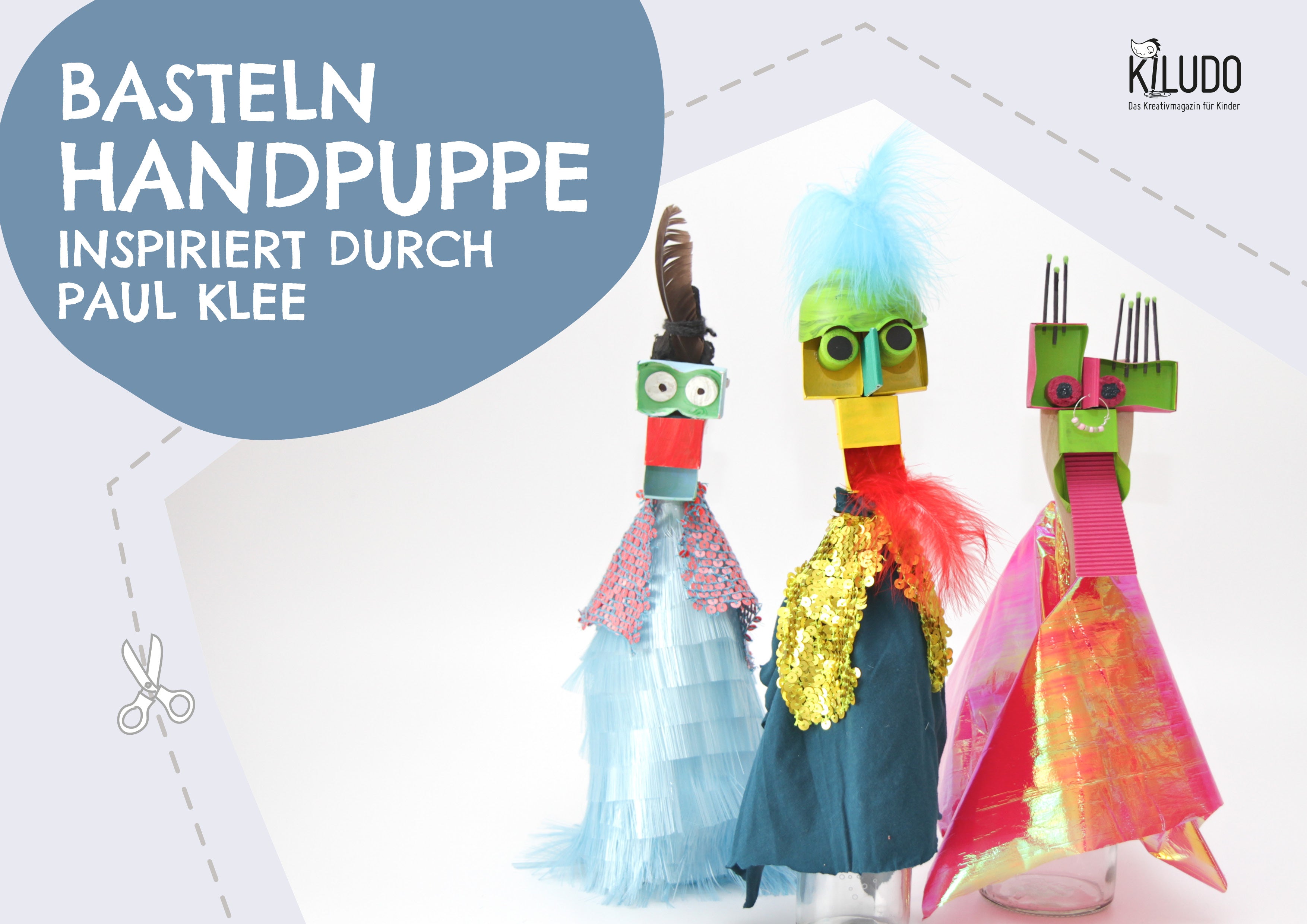Kiludo Anleitung Handpuppen basteln