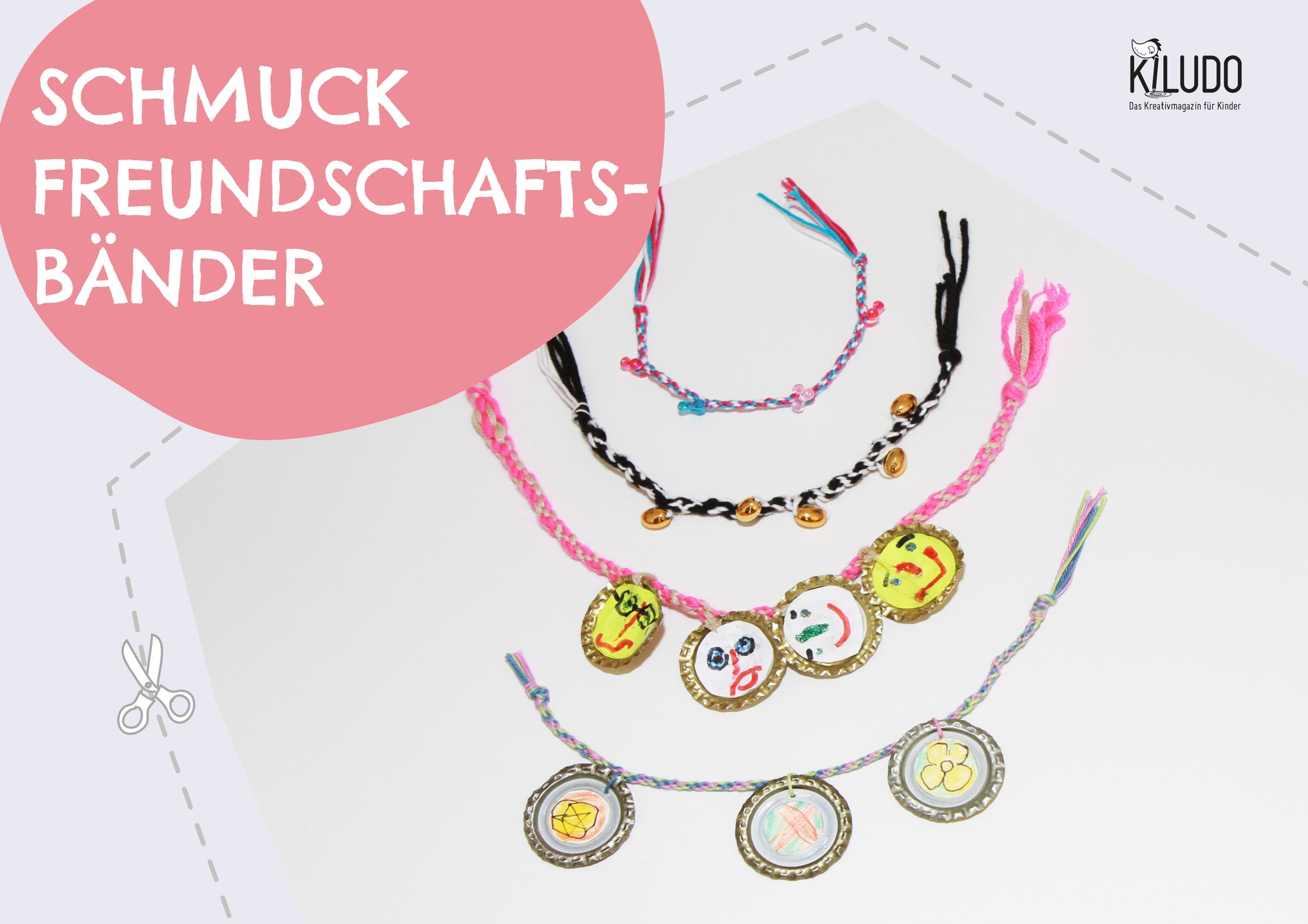 Kiludo Anleitung Kinder Schmuck basteln