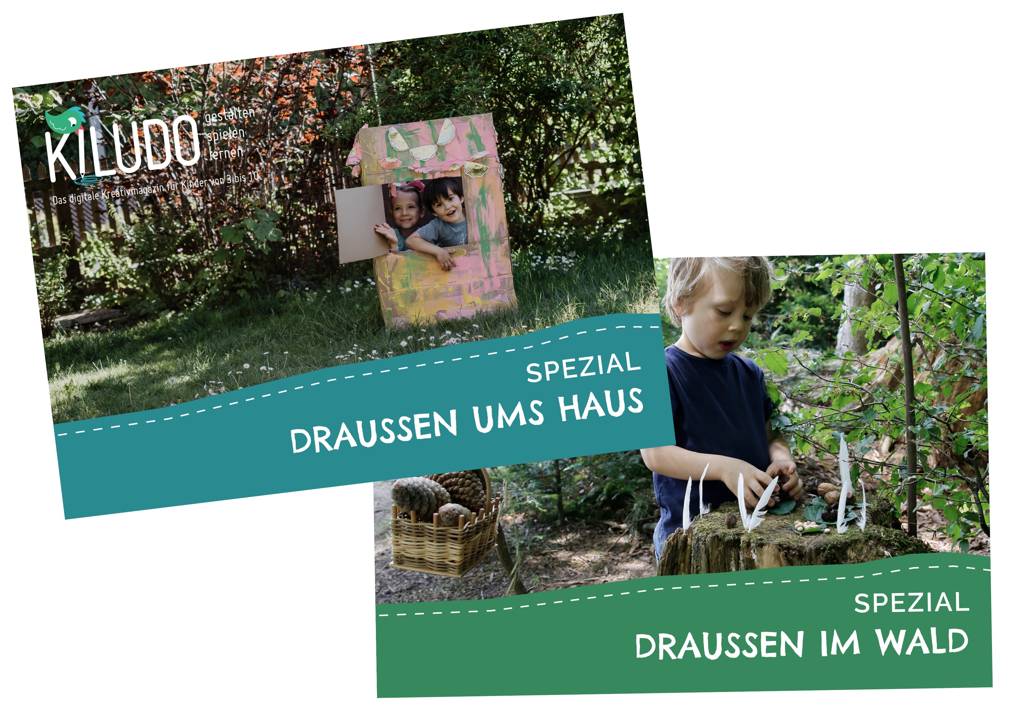 Kindermagazin für Outdoor spiele