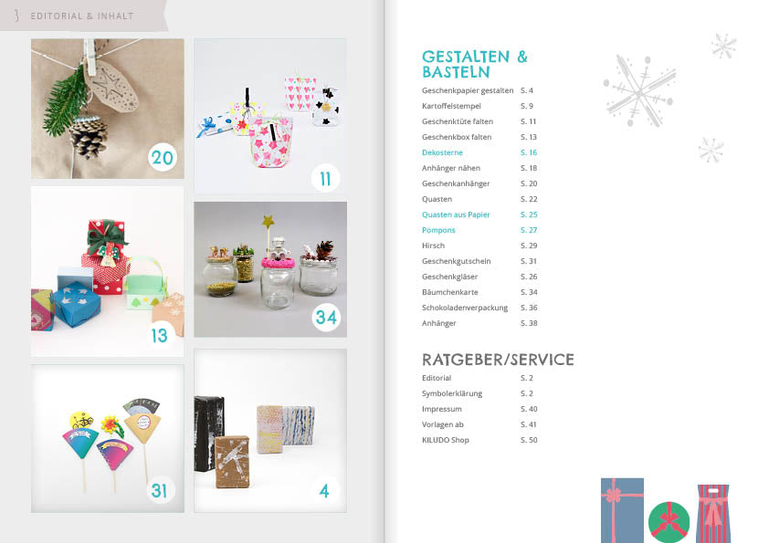 Spezialmagazin Geschenke verpacken