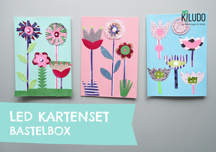 LED karten basteln