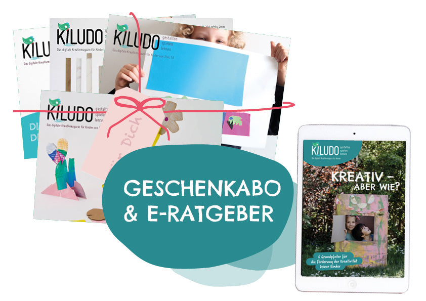 Geschenkabo «digitaler Kreativworkshop» & E-Ratgeber