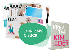 Jahresabo «digitaler Kreativworkshop» & Buch