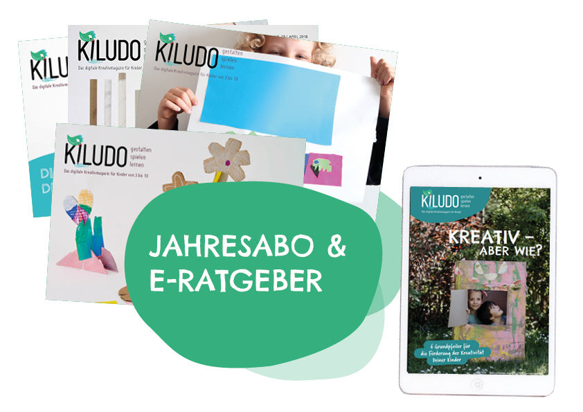 Jahresabo «digitaler Kreativworkshop» & E-Ratgeber