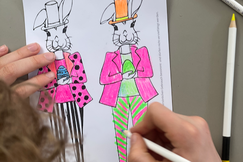 Bastelbox «Osterhase» für Tüftelfans