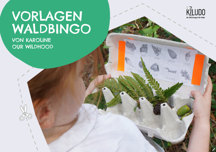 Vorlage Kindermagazin Waldbingo