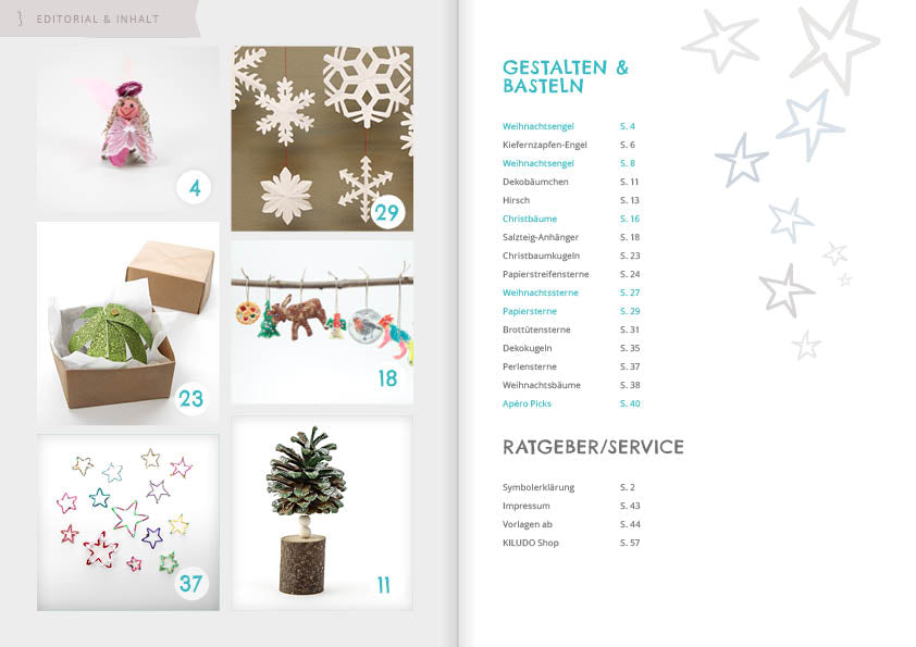 Grosses Weihnachtspaket: Geschenke & Dekoration basteln