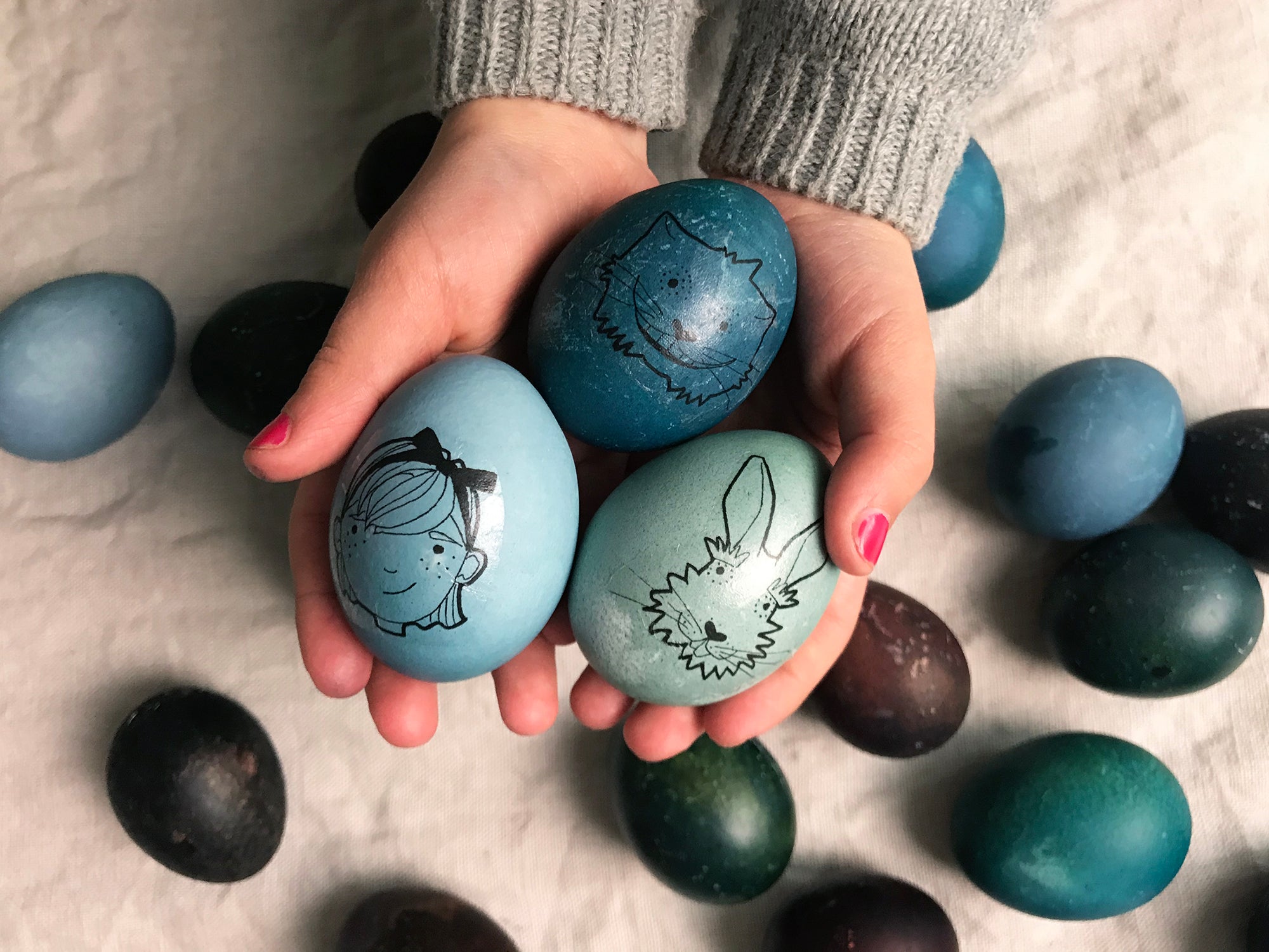 Kiludo Kinder Basteln Ostereier Eier Ostern Aufkleber Sticker